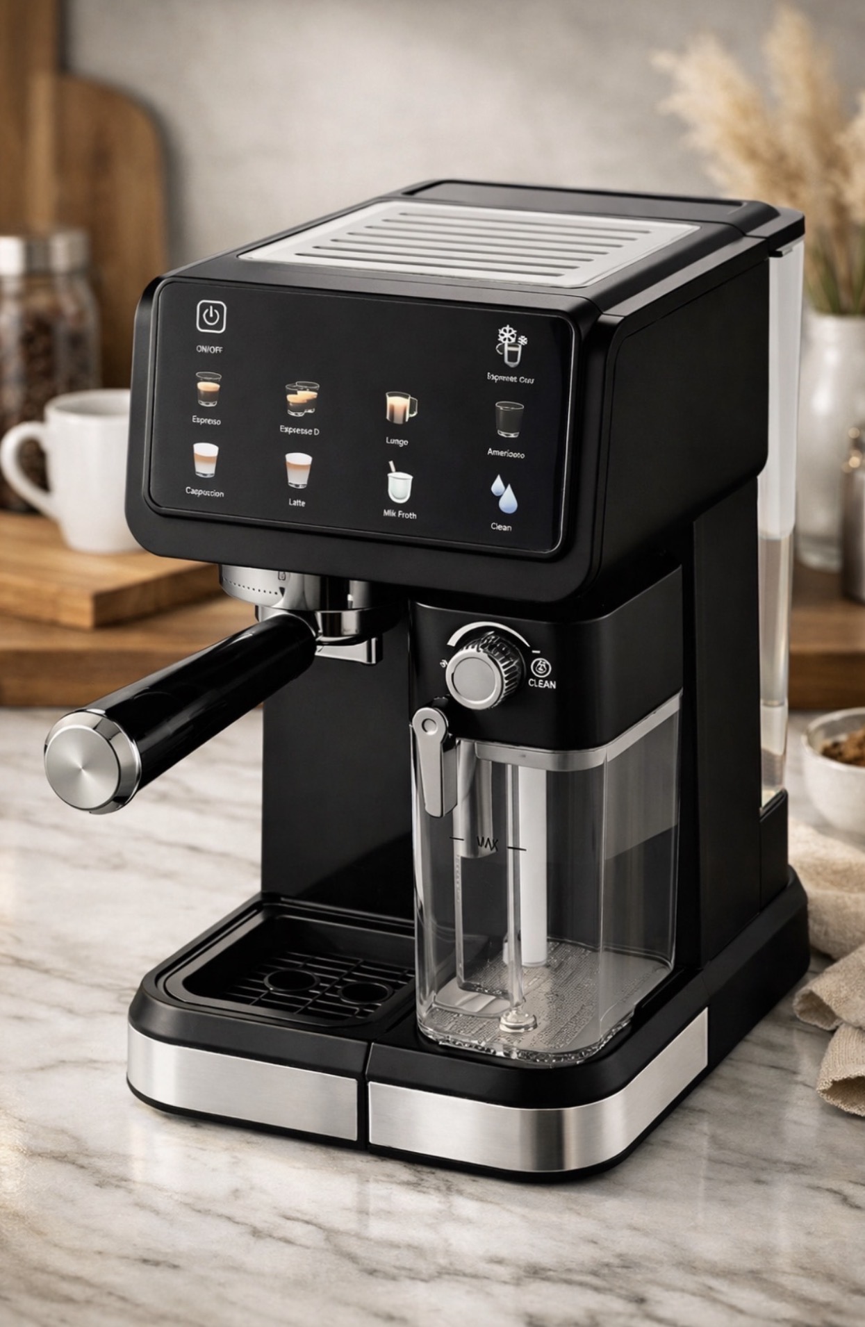 Espressaro Espresso Machine - Front View